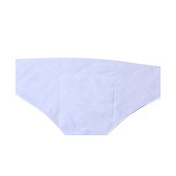 Babyhug 100% Cotton Triangle Cloth Nappies Small Set Of 5 - White