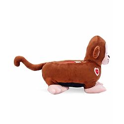 Babyhug Monkey Shaped Soft Seat - Brown