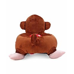 Babyhug Monkey Shaped Soft Seat - Brown