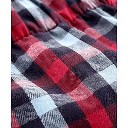 Babyhug 100% Cotton Boxers Checked & Printed Pack of 3 - Yellow Red Blue