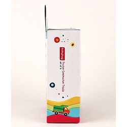 Babyhug Friction Powered Construction Trucks -Pack of 4 | Develops Motor Skills, Color Recognition & Imaginative Play | Multicolor | BIS Certified