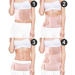 Babyhug 3 in 1 Post Maternity Pelvis Support Belt Large - Beige