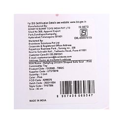 Babyhug Unicorn Shaped Sofa Seat - Pink