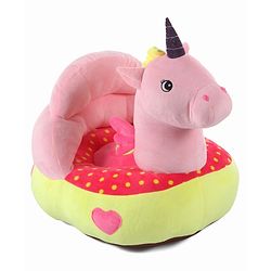 Babyhug Unicorn Shaped Sofa Seat - Pink