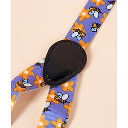 Babyhug Suspenders Floral Print - Multicolor