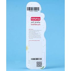 Babyhug Ultra Soft Bristles Giraffe Design Toothbrush - Red