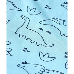 Babyhug Full Length Track Pant HD Dino Print - Blue