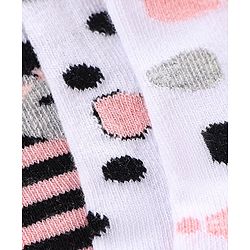 Cutewalk by Babyhug Anti Bacterial Socks Pack of 5 Pairs - Multicolour