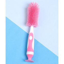 Babyhug Bottle Cleaning & Nipple Brush - Pink