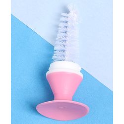 Babyhug Bottle Cleaning & Nipple Brush - Pink