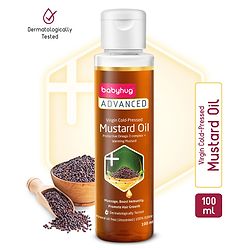 Babyhug Advanced Cold Pressed Virgin Mustard Oil - 100 ml