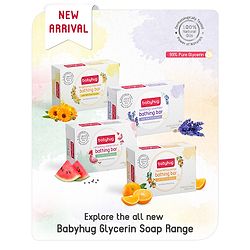 Babyhug Soothing Lavender Glycerin Bathing Bar - 75 g