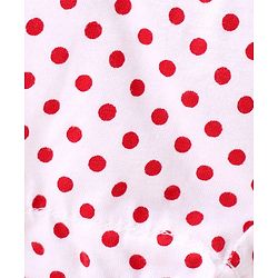 Babyhug 100% Cotton Bloomers Polka Dot Print Pack of 2 - Blue Red