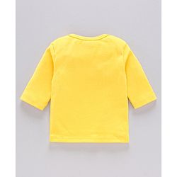 Babyhug 100%Cotton Clothing Gift Set Lion Print Pack of 9 - White Yellow