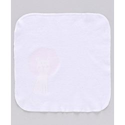 Babyhug 100%Cotton Clothing Gift Set Lion Print Pack of 9 - White Yellow