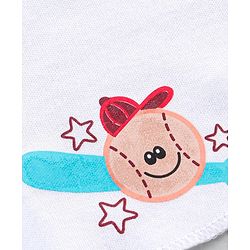 Babyhug 100% Cotton Clothing Gift Set Sports Print Blue - 10 Piece
