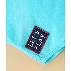 Babyhug Half Sleeves Shirt Solid Color - Blue