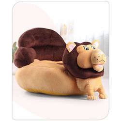 Babyhug Lion Shaped Soft Seat - (Color May Vary)