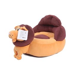 Babyhug Lion Shaped Soft Seat - (Color May Vary)