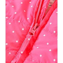 Babyhug Full Sleeves Front Open Sweater - Pink