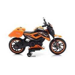 Babyhug KTM Battery Operated Ride On Bike With Music & Lights - Orange| With Music & Lights| Pre-loaded Music with USB & AUX| Easy to Assemble| Comfortable Seat| Easy to Operate| Rechargeable Battery