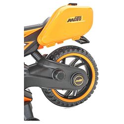 Babyhug KTM Battery Operated Ride On Bike With Music & Lights - Orange| With Music & Lights| Pre-loaded Music with USB & AUX| Easy to Assemble| Comfortable Seat| Easy to Operate| Rechargeable Battery