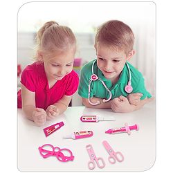 Babyhug Junior Doctor Play Set 15 Pieces - Pink
