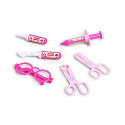 Babyhug Junior Doctor Play Set 15 Pieces - Pink | Pretend Care & Social Play | Inspires Empathy &  Imaginative Role-Play | BIS Certified