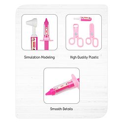 Babyhug Junior Doctor Play Set 15 Pieces - Pink