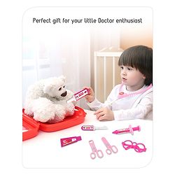 Babyhug Junior Doctor Play Set 15 Pieces - Pink