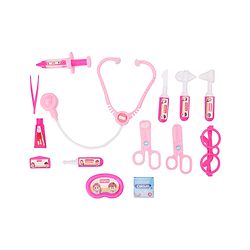 Babyhug Junior Doctor Play Set 15 Pieces - Pink