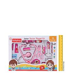 Babyhug Junior Doctor Play Set 15 Pieces - Pink