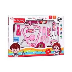 Babyhug Junior Doctor Play Set 15 Pieces - Pink