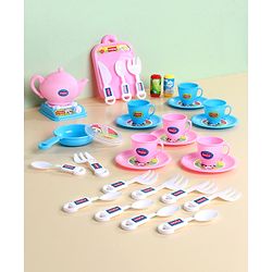 Babyhug Kitchen Tea Party Toy Set of 31 - Pink