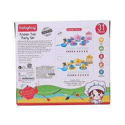 Babyhug Kitchen Tea Party Toy Set of 31 - Pink