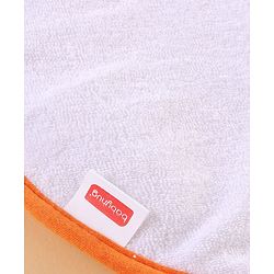 Babyhug Cotton Burp Cloths Multiprint Set of 2 - White