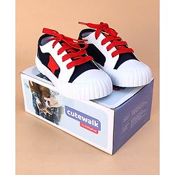 Cute Walk by Babyhug Casual Shoes - Black