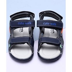 Cute Walk by Babyhug Sandals - Blue