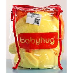 Babyhug Baby Lion Soft Toy Yellow - Height 25 cm