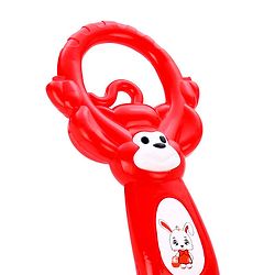 Babyhug Rabit Walker cum Rocker With Parental Push Handle - Red (Seat Print & Color May Vary)