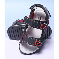Cute Walk by Babyhug Sandals - Black