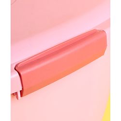 Babyhug Compact Multipurpose Storage Box with Wheels - Pink