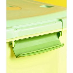 Babyhug Compact Multipurpose Storage Box with Wheels - Green