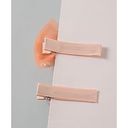 Babyhug Bow Hair Clip Set of 2 Pieces - Orange