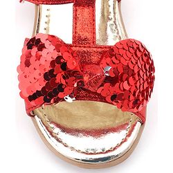 Cute Walk by Babyhug Sandals Girl RED 30