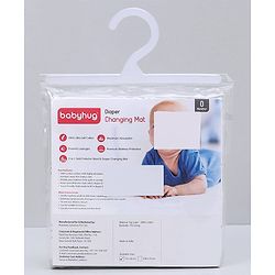 Babyhug Cotton Diaper Changing Mat Small - Grey