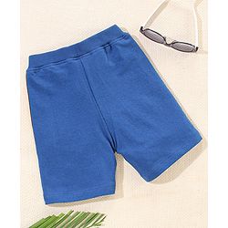 Babyhug Shorts Mickey Mouse Print - Blue