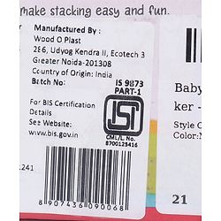 Babyhug Premium Wooden Rainbow Nesting Stacker - 7 Pieces| Colorful Educational Early Childhood Development Learning Toys for Fine Motor Skills| Montessori Nesting Building and Round Stacking Toy| BIS Certified| Non-Toxic