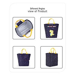 Babyhug Insulated Lunch Bag With Dinosaur Print (Colour May Vary)