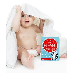 Babyhug Baby Milestone Cards - English